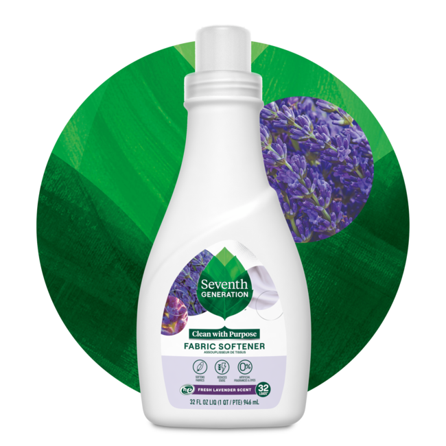 Seventh Generation Liquid Fabric Softener - Fresh Lavender( 6 X 32 OZ )