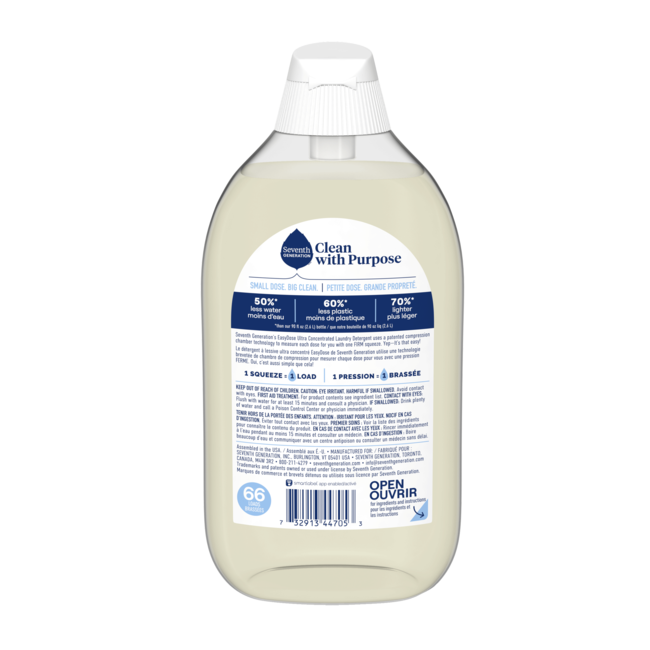 EasyDose„¢ Ultra Concentrated Laundry Detergent - Free & Clear( 6 X 23.1 OZ )