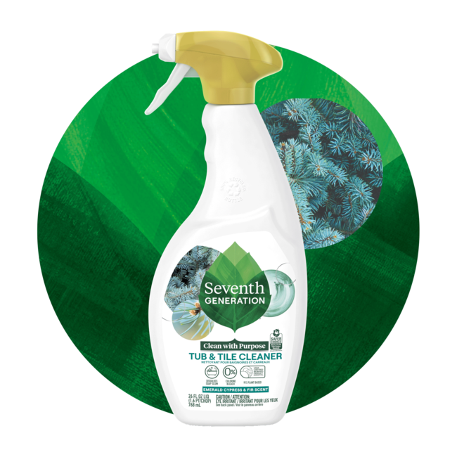 Seventh Generation Tub & Tile Cleaner - Emerald Cypress & Fir ( 8 X 26 OZ   )