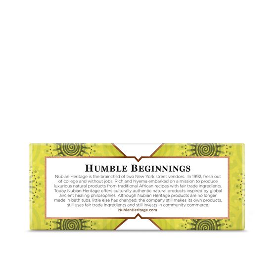 Nubian Heritage Lemongrass & Tea Tree Bar