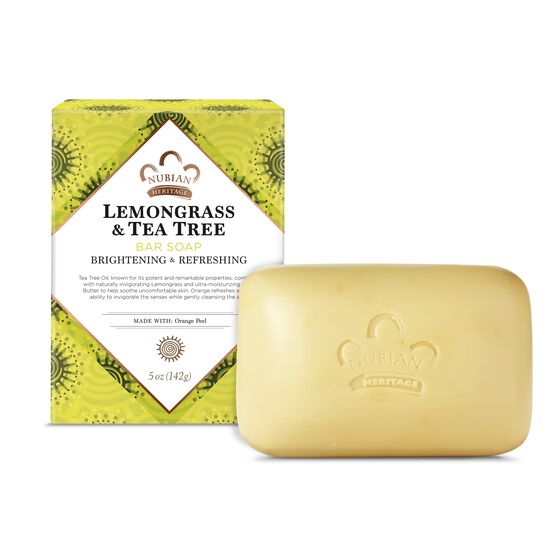 Nubian Heritage Lemongrass & Tea Tree Bar