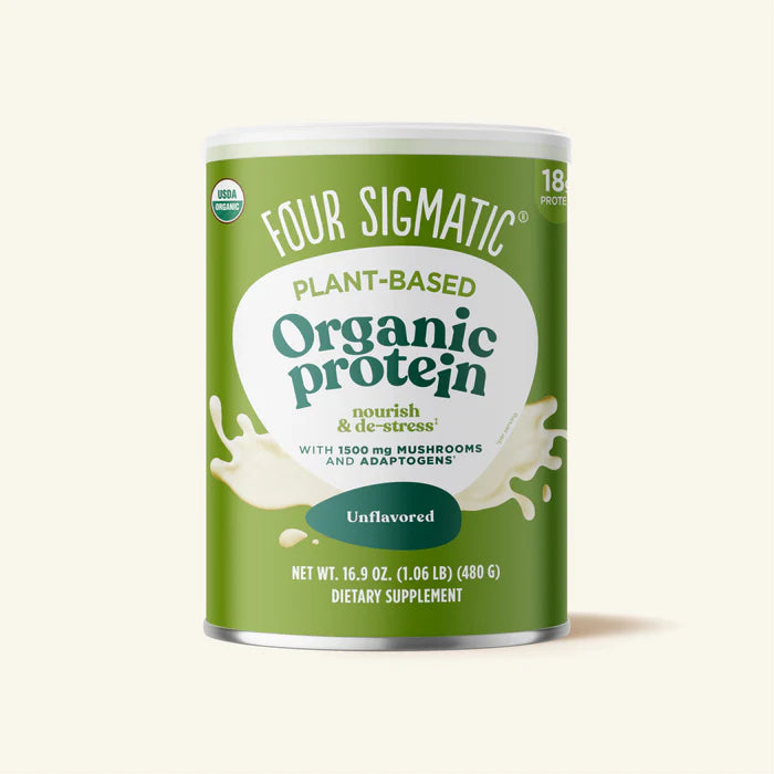 Four Sigmatic Unflavored Plant-based Protein 16.9 OZ