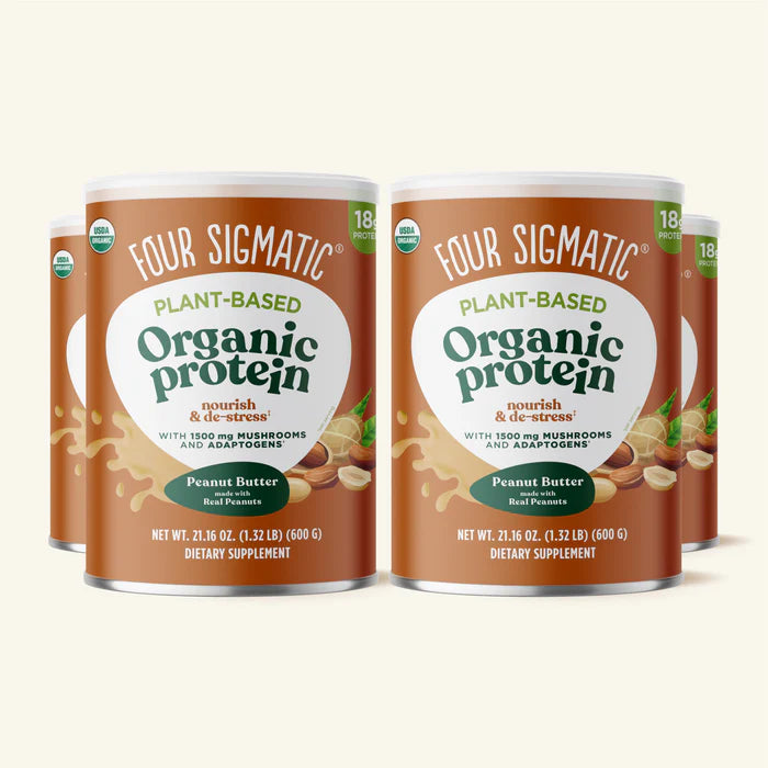 Four Sigmatic Peanut Butter Plant-based Protein 21.16 OZ