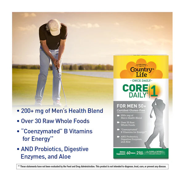 Country Life Core Daily-1 ® for Men 50+ Multivitamin
