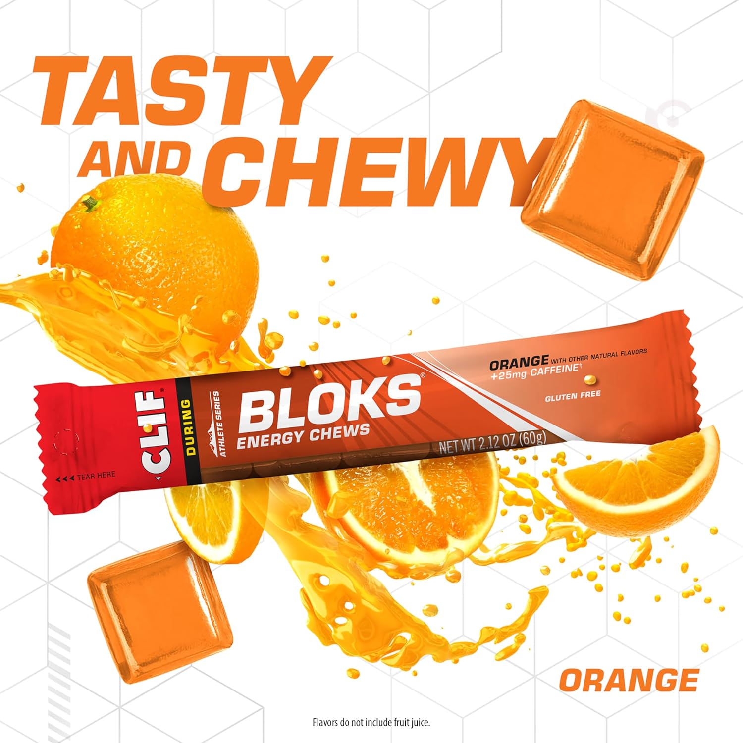 BLOKS Energy Chews Orange + Caffeine