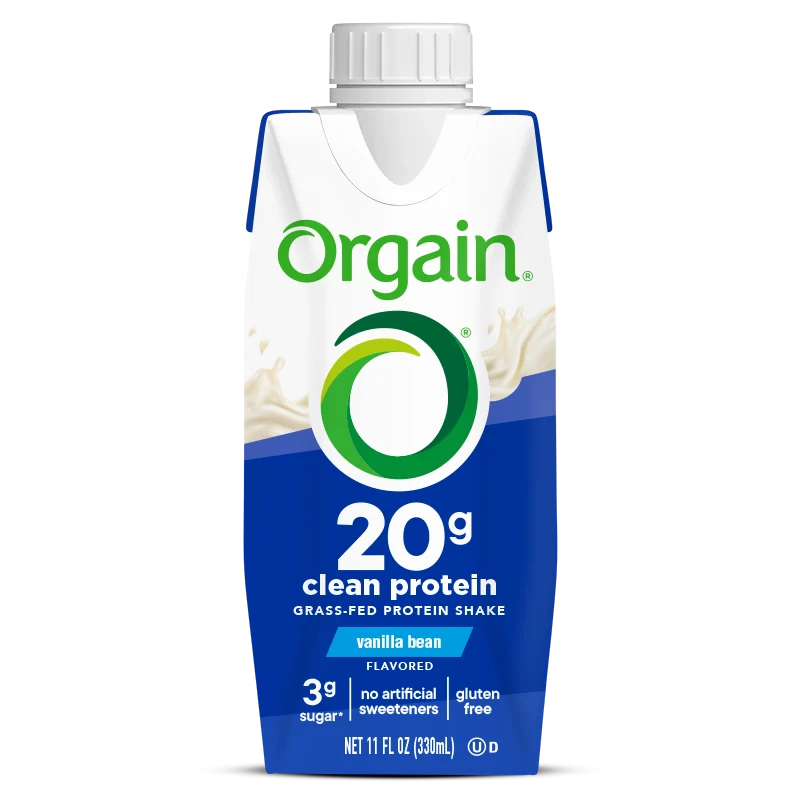 Orgain 20g Clean Protein Shake Vanilla Bean ( 12 X 11 OZ )