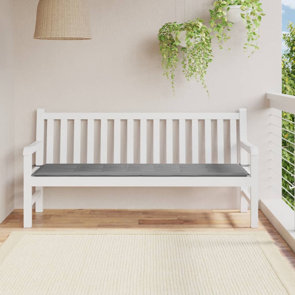 vidaXL Bench Cushion Water Repellent Outdoor Garden Seat Cushion Oxford Fabric-23