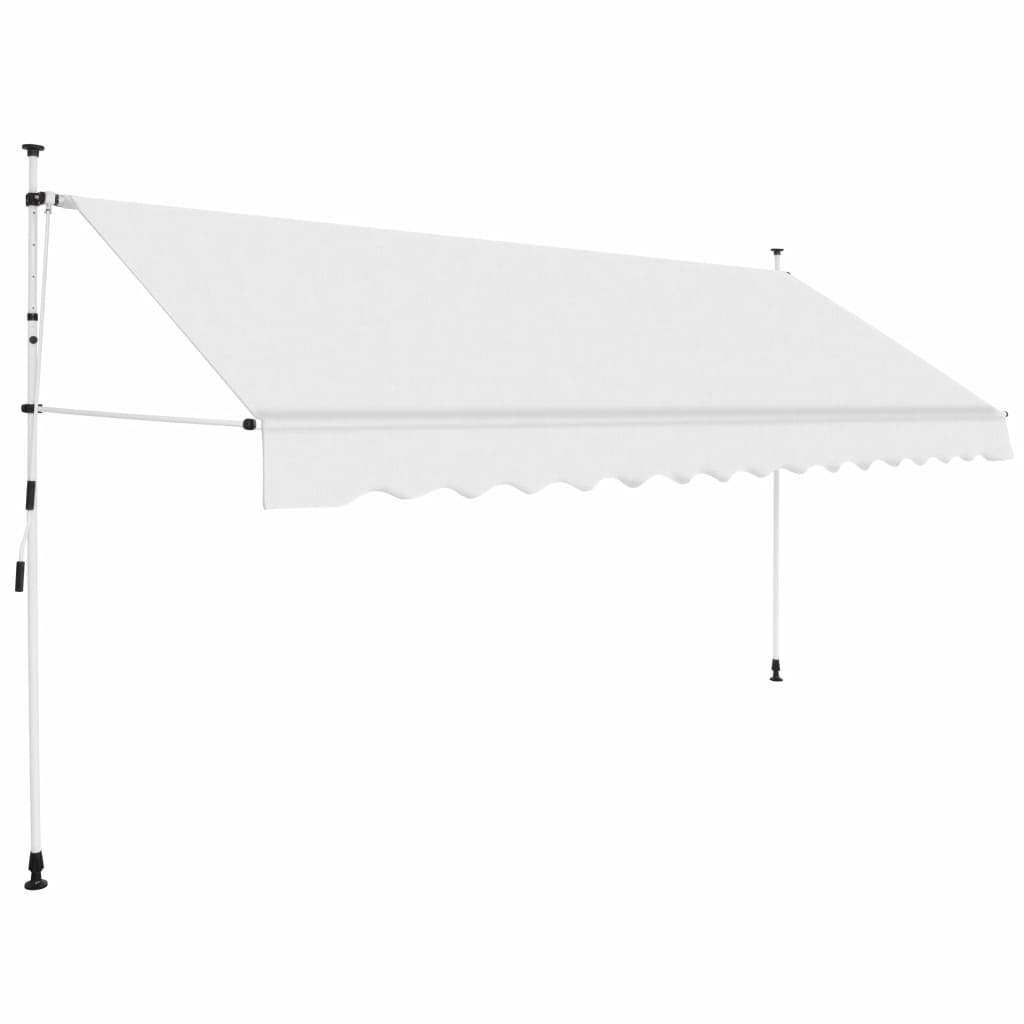 vidaXL Manual Retractable Awning Folding Stripes Awning Multi Colors/Sizes-87