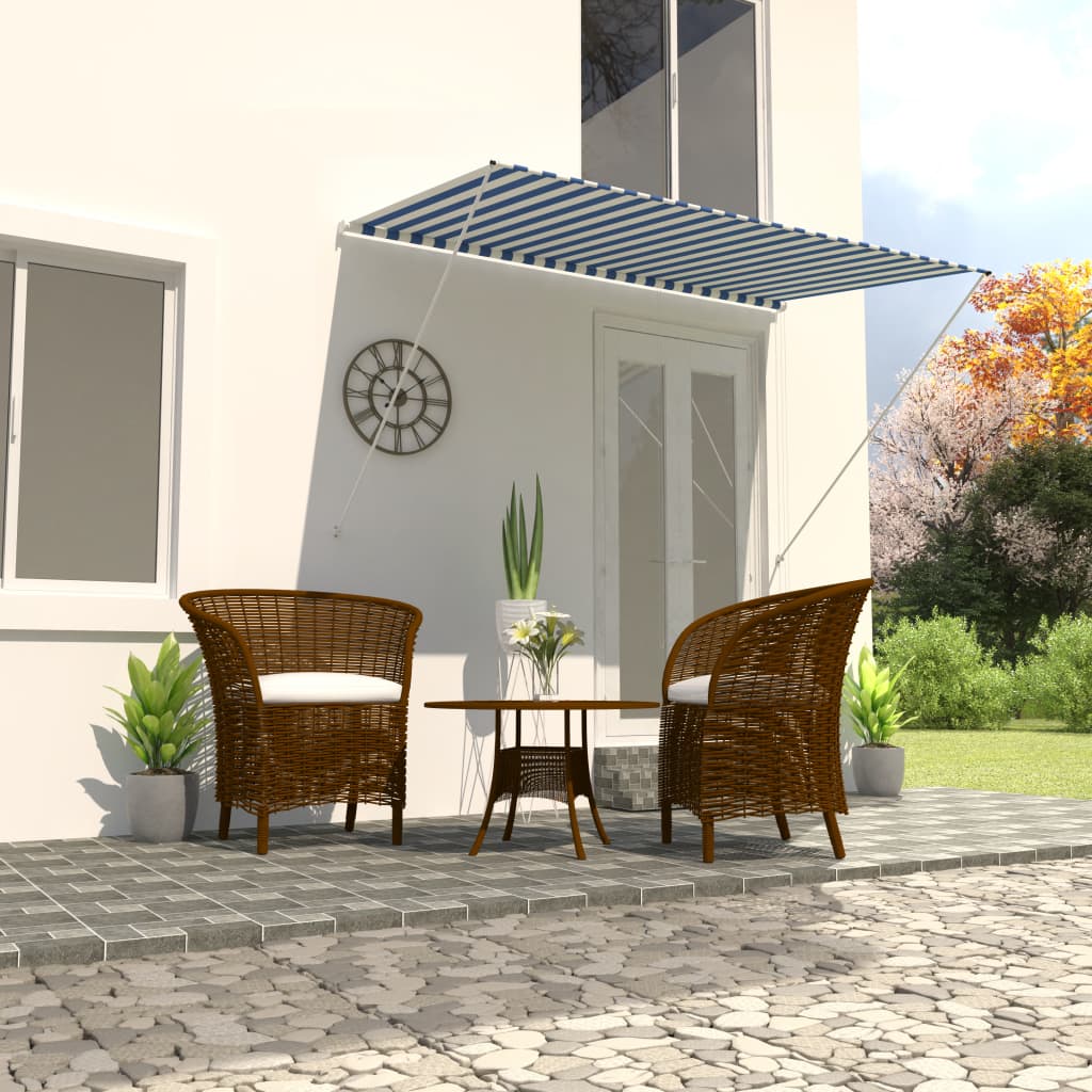 vidaXL Retractable Awning Outdoor Garden Patio Sun Screen Multi Colors/Sizes-20
