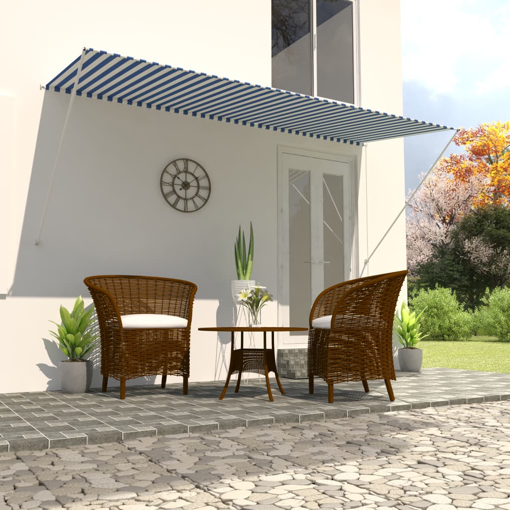 vidaXL Retractable Awning Outdoor Garden Patio Sun Screen Multi Colors/Sizes-24