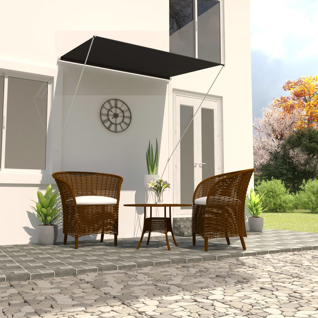 vidaXL Retractable Awning Outdoor Garden Patio Sun Screen Multi Colors/Sizes-12