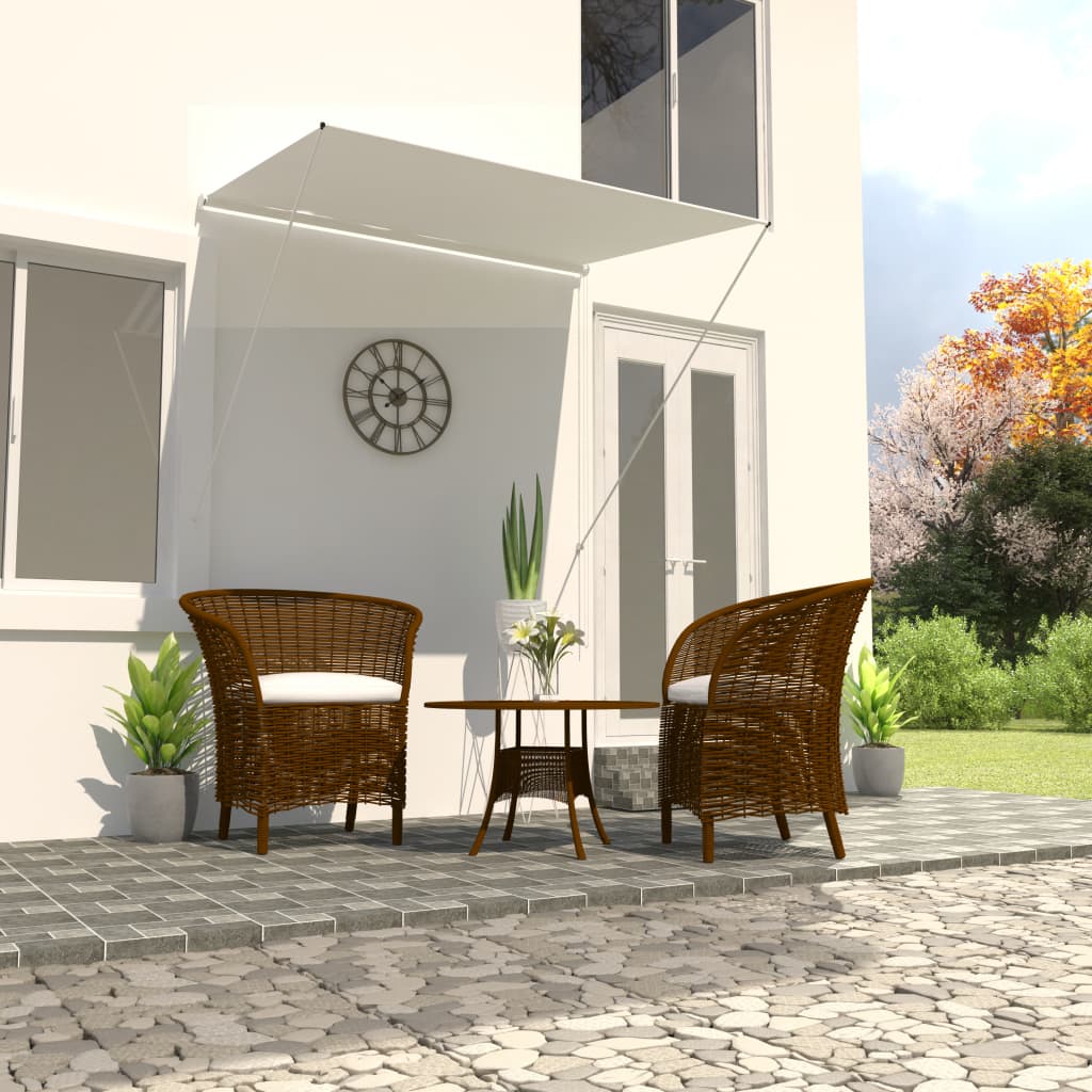 vidaXL Retractable Awning Outdoor Garden Patio Sun Screen Multi Colors/Sizes-23