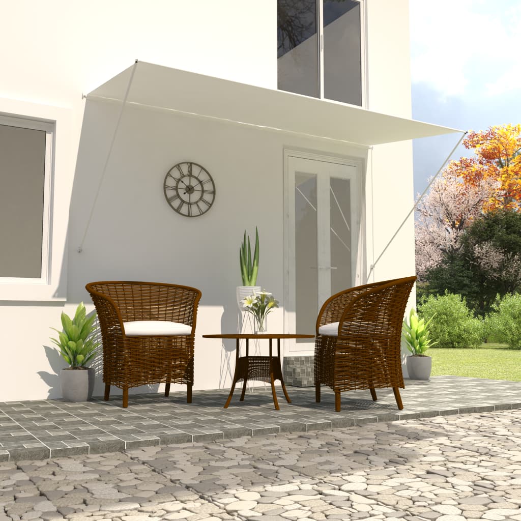 vidaXL Retractable Awning Outdoor Garden Patio Sun Screen Multi Colors/Sizes-11