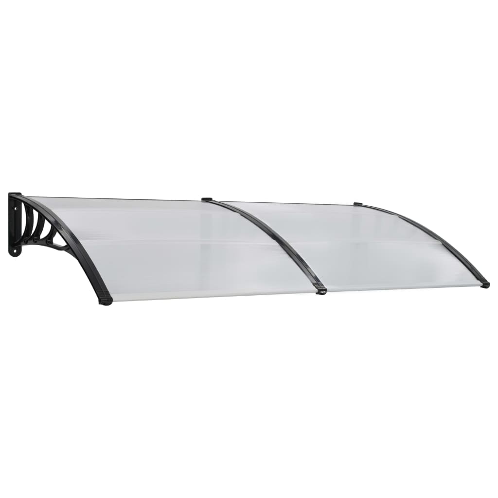 vidaXL Door Canopy PC Awning Outdoor Garden Sunshade Multi Colors 47.2"/59"-12