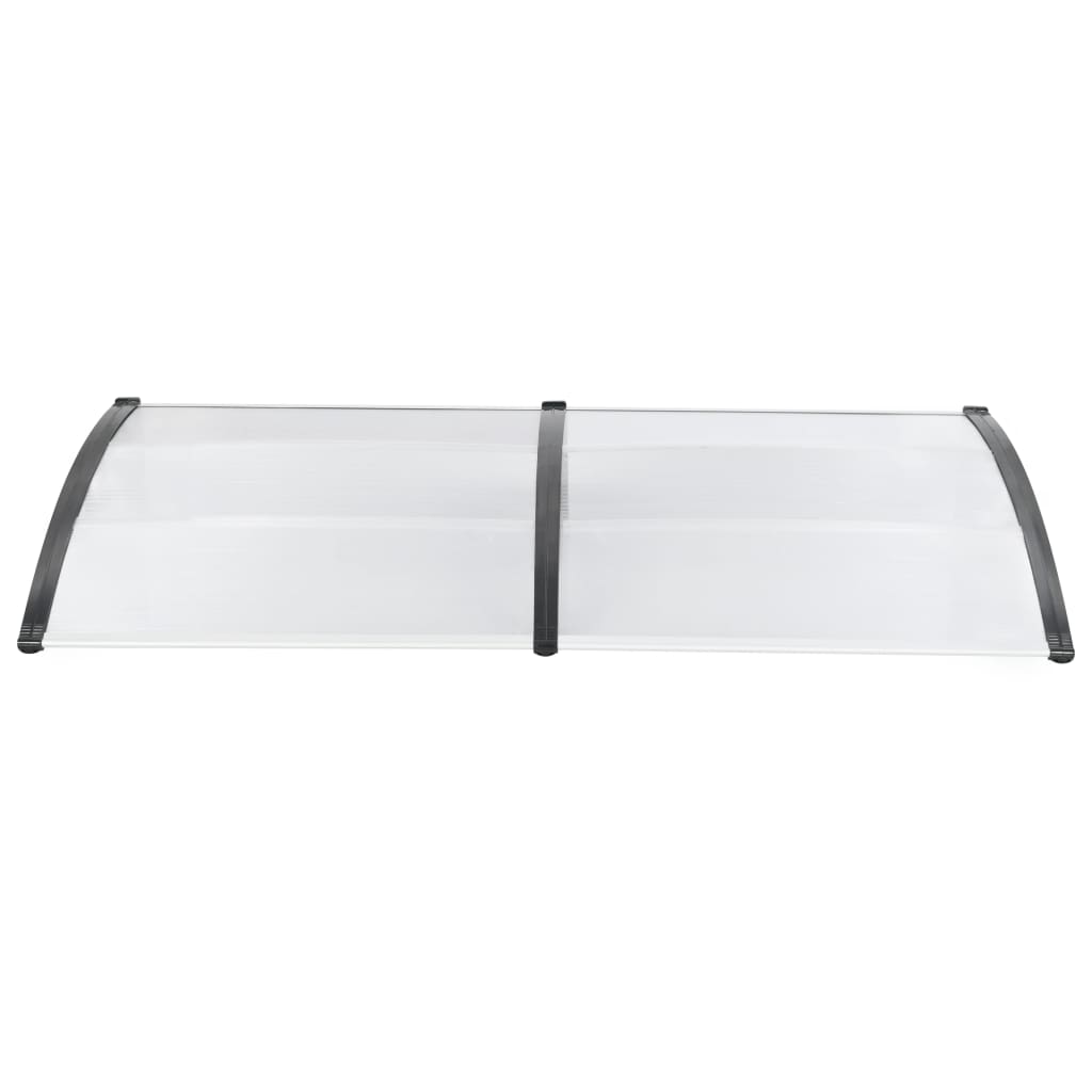 vidaXL Door Canopy PC Awning Outdoor Garden Sunshade Multi Colors 47.2"/59"-13