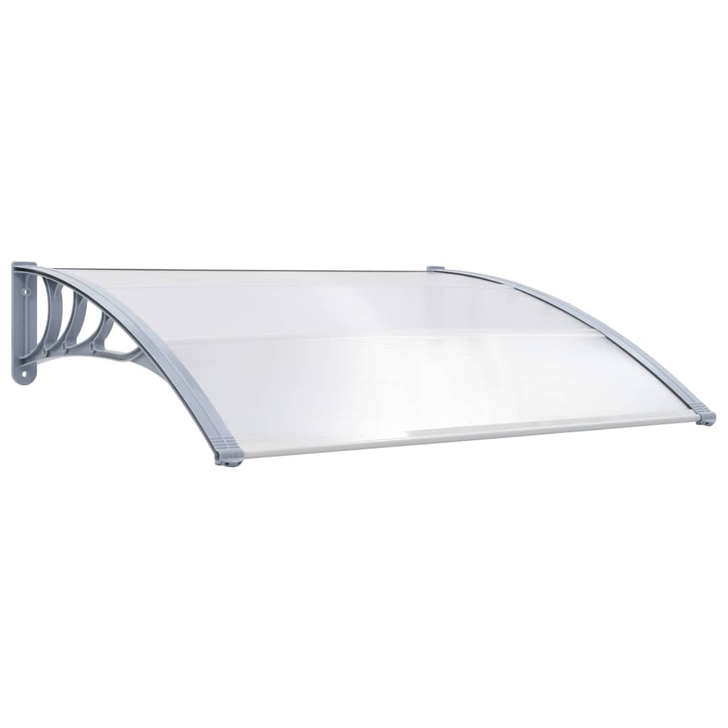 vidaXL Door Canopy PC Awning Outdoor Garden Sunshade Multi Colors 47.2"/59"-16
