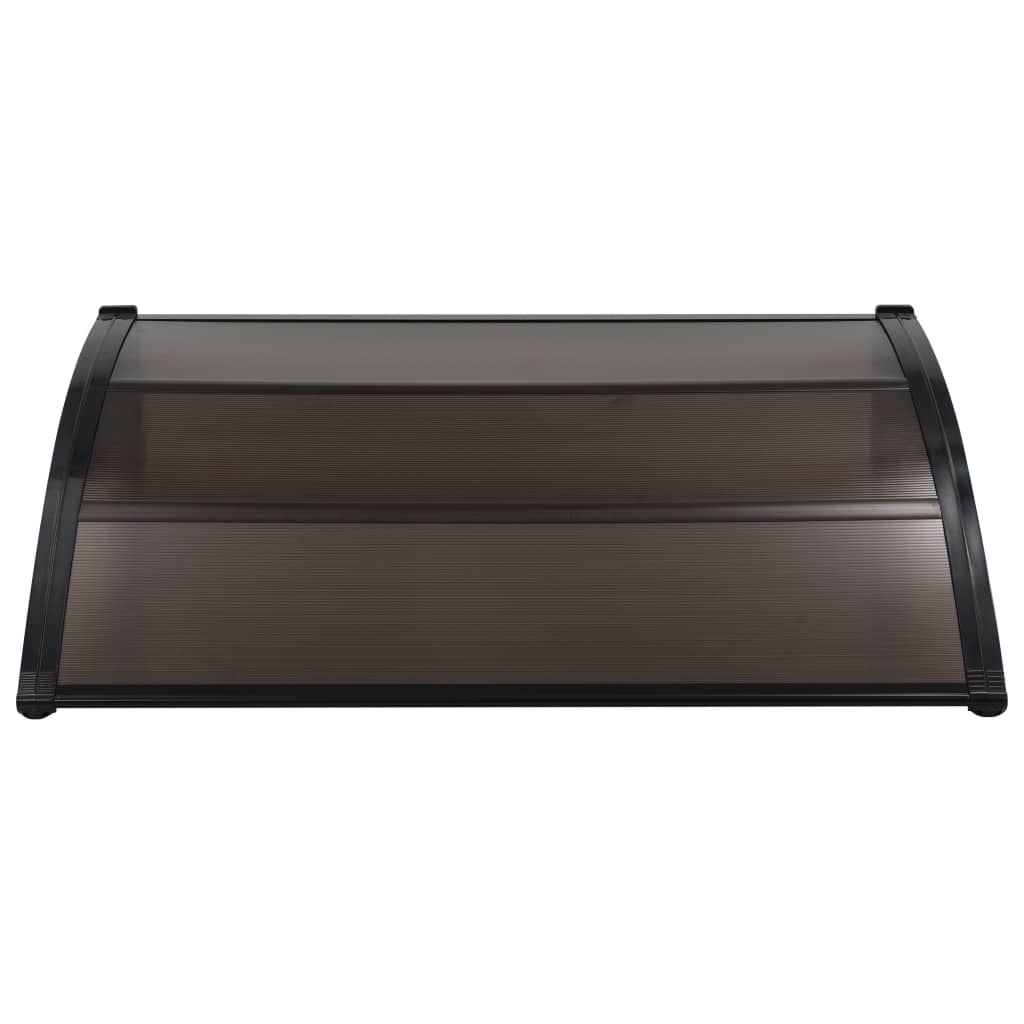 vidaXL Door Canopy PC Awning Outdoor Garden Sunshade Multi Colors 47.2"/59"-31