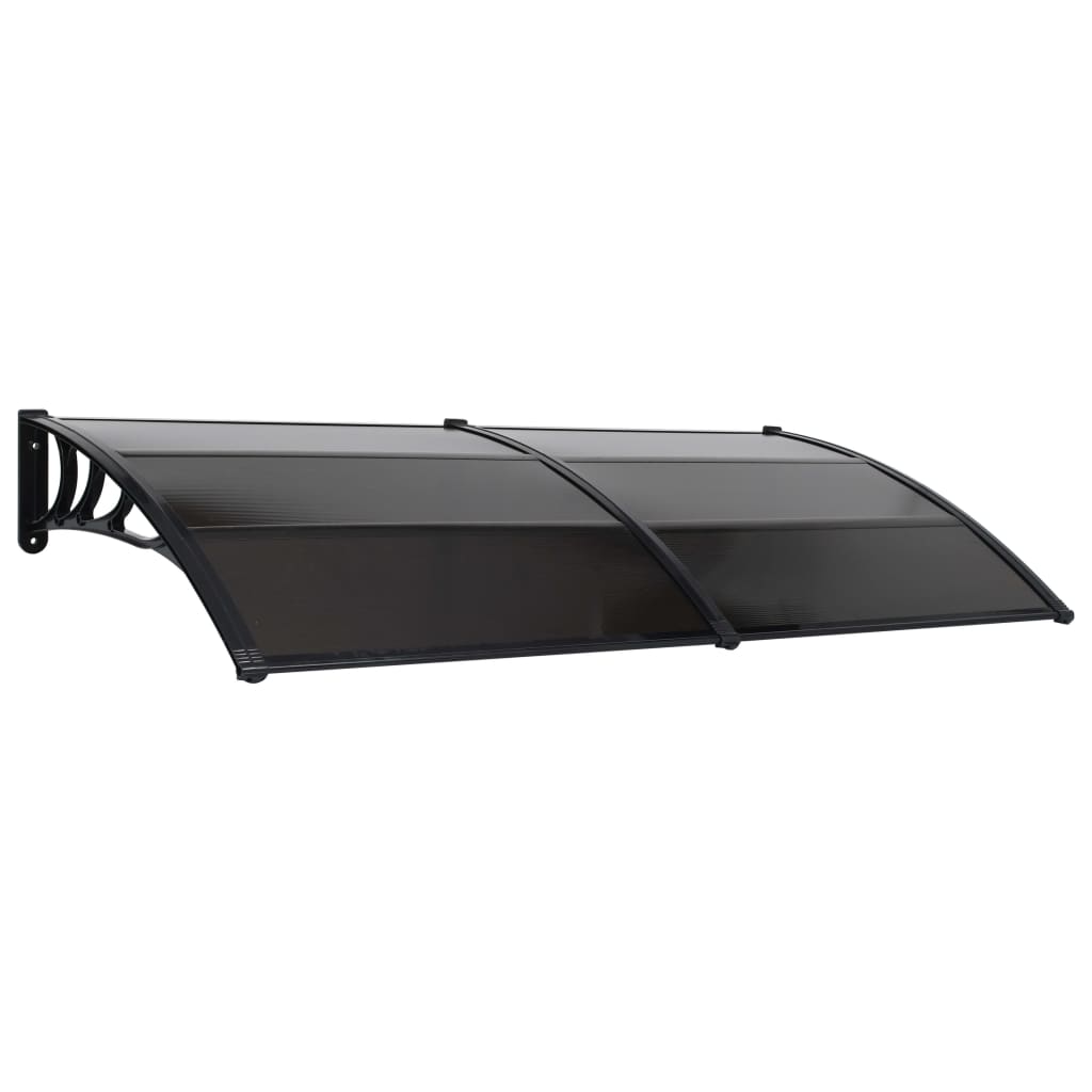vidaXL Door Canopy PC Awning Outdoor Garden Sunshade Multi Colors 47.2"/59"-36