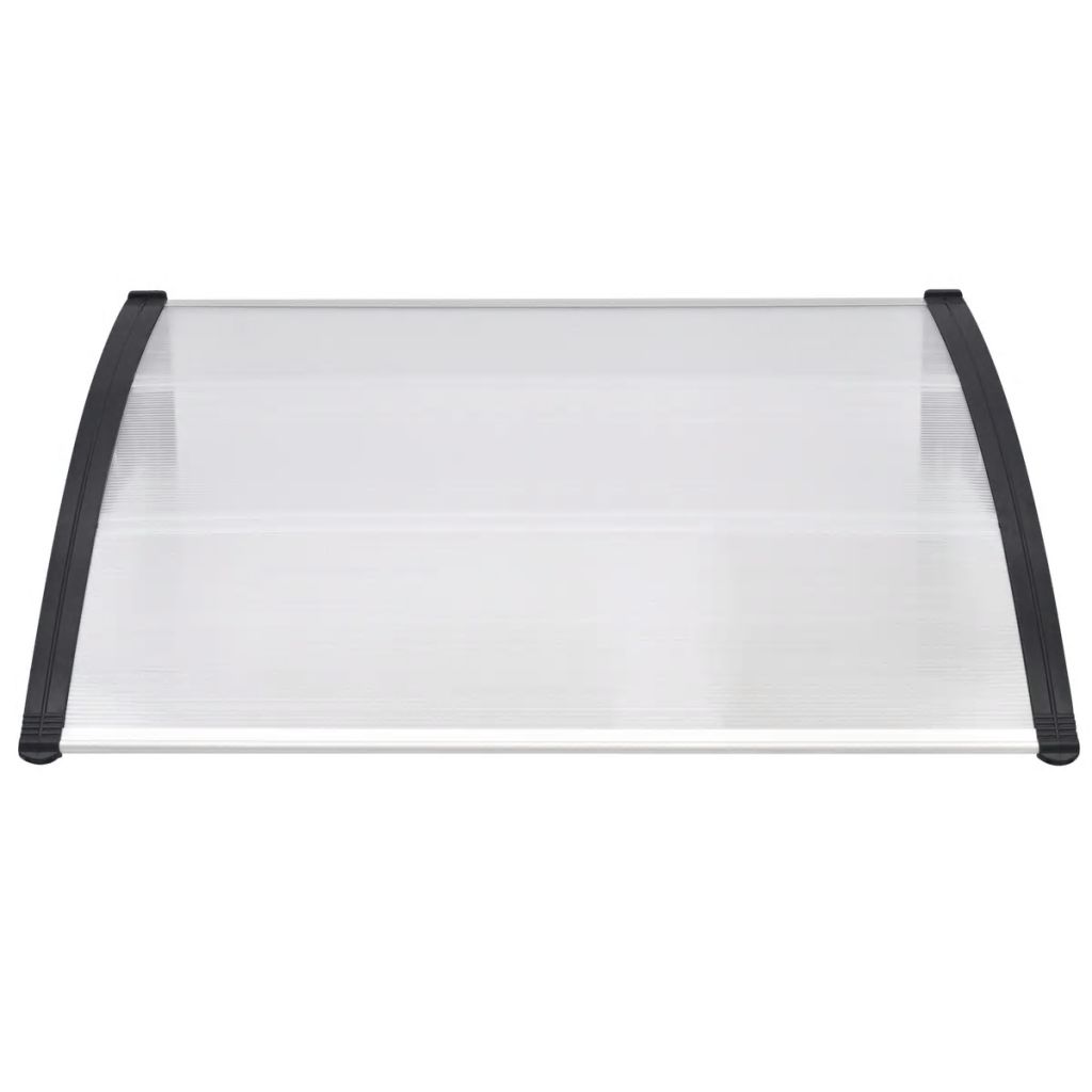 vidaXL Door Canopy PC Awning Outdoor Garden Sunshade Multi Colors 47.2"/59"-5