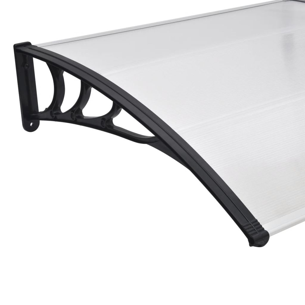 vidaXL Door Canopy PC Awning Outdoor Garden Sunshade Multi Colors 47.2"/59"-8