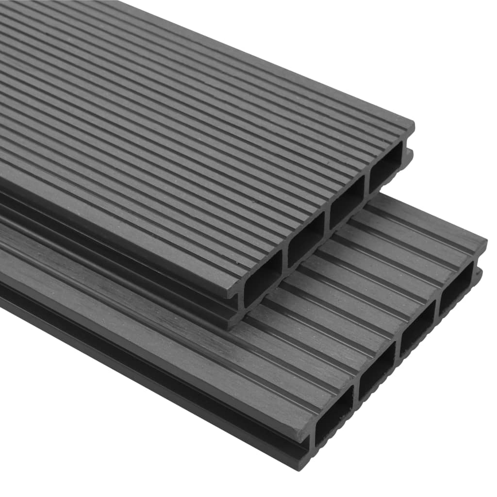 vidaXL WPC Decking Board Hardware Garden Patio Pool Tiles Multi Colors/Sizes-0