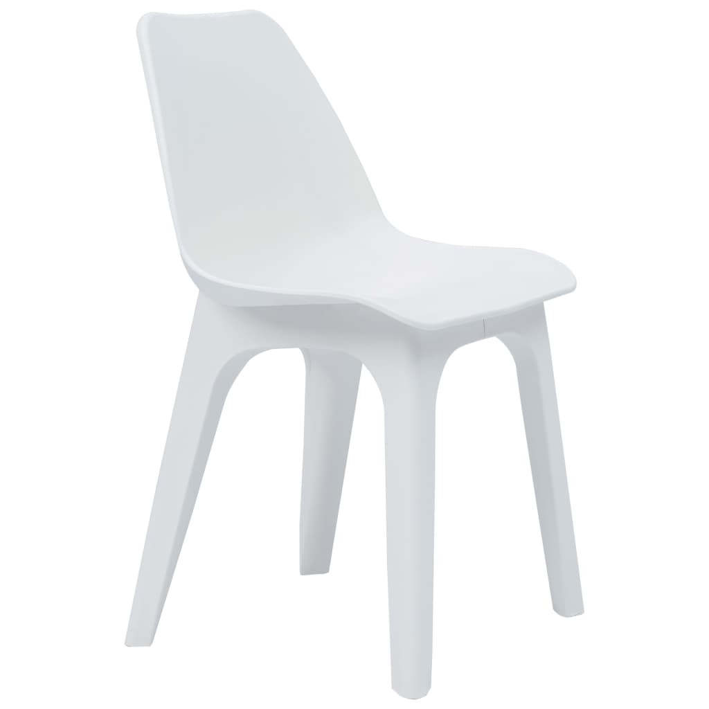 vidaXL 3/5/7/9 Piece Outdoor Dining Set Chair Plastic Garden Multi Colors-20