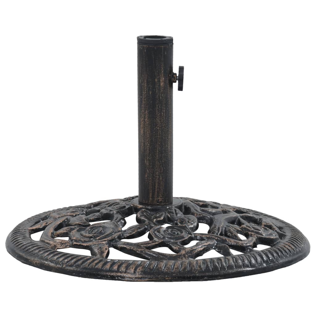 vidaXL Umbrella Base Cast Iron Parasol Base Stand Holder Multi Colors/Sizes-5