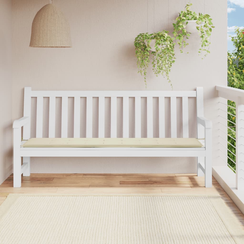 vidaXL Bench Cushion Water Repellent Outdoor Garden Seat Cushion Oxford Fabric-20
