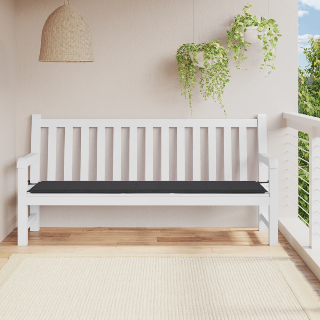vidaXL Bench Cushion Water Repellent Outdoor Garden Seat Cushion Oxford Fabric-12