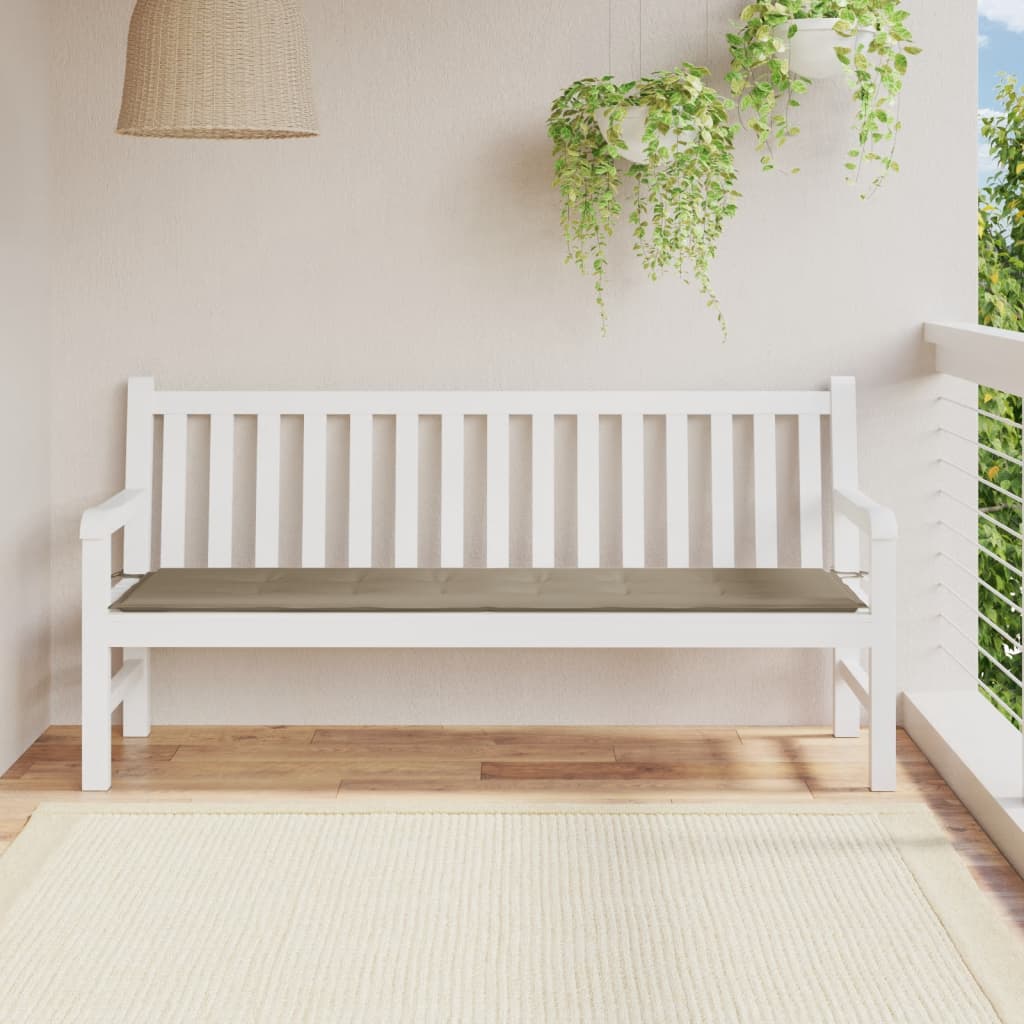 vidaXL Bench Cushion Water Repellent Outdoor Garden Seat Cushion Oxford Fabric-36