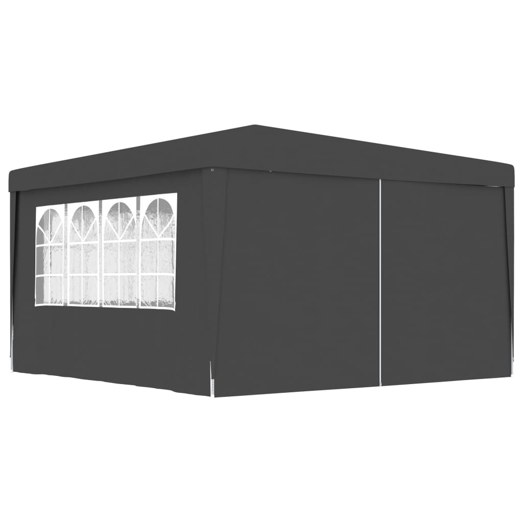 vidaXL Professional Party Tent with Side Walls Canopy White/Blue Multi Sizes-20