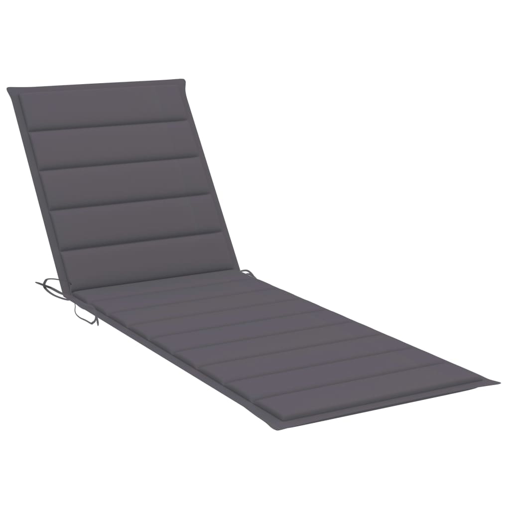 vidaXL Sun Lounger Cushion Fabric Outdoor Lounge Sunbed Multi Colors/Sizes-3