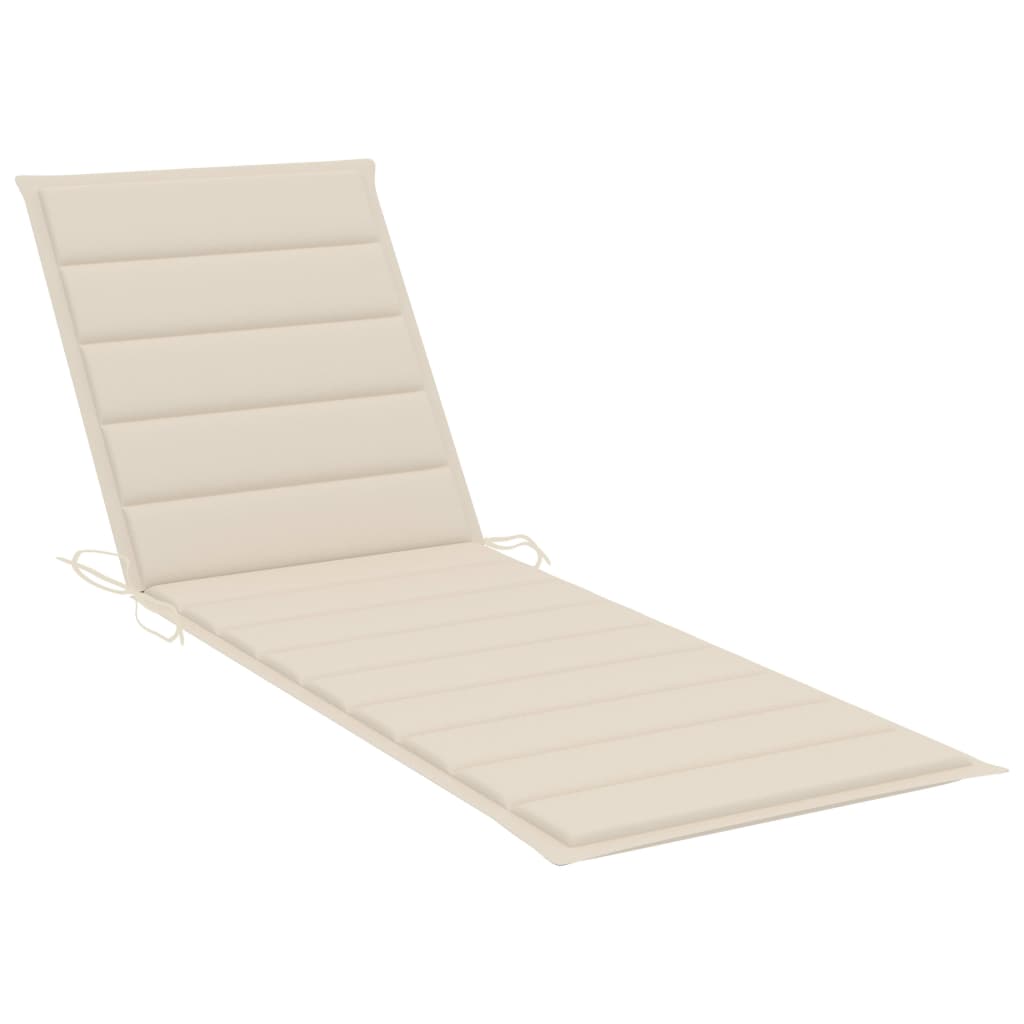 vidaXL Sun Lounger Cushion Fabric Outdoor Lounge Sunbed Multi Colors/Sizes-11