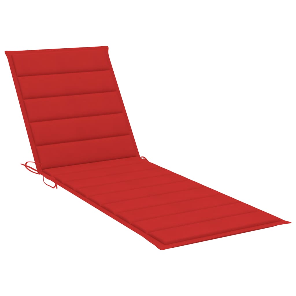 vidaXL Sun Lounger Cushion Fabric Outdoor Lounge Sunbed Multi Colors/Sizes-2