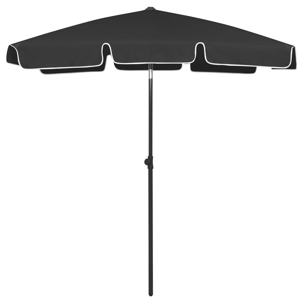 vidaXL Beach Umbrella Outdoor Parasol Canopy Sunshade Sun Shelter Multi Colors-18