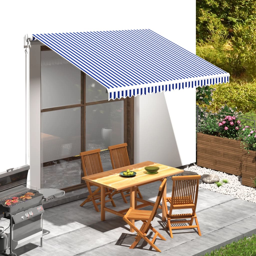 vidaXL Awning Fabric Replacement Awning Cover Sunshade Canvas for Deck Porch-13