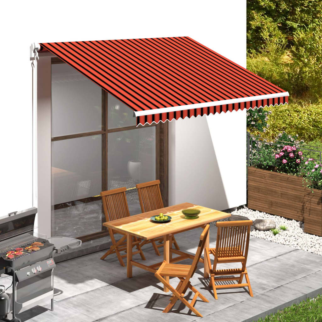 vidaXL Awning Fabric Replacement Awning Cover Sunshade Canvas for Deck Porch-20