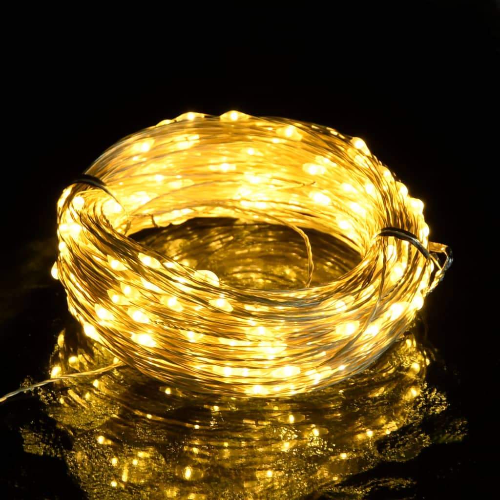 vidaXL LED String PVC Decoration Holiday Party Multi Colors 1181.1"/590.6"-1