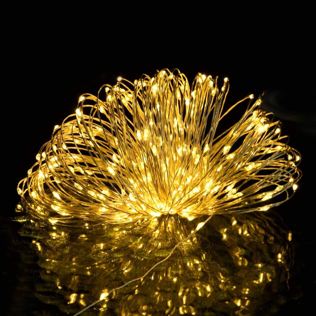 vidaXL LED String PVC Decoration Holiday Party Multi Colors 1181.1"/590.6"-16
