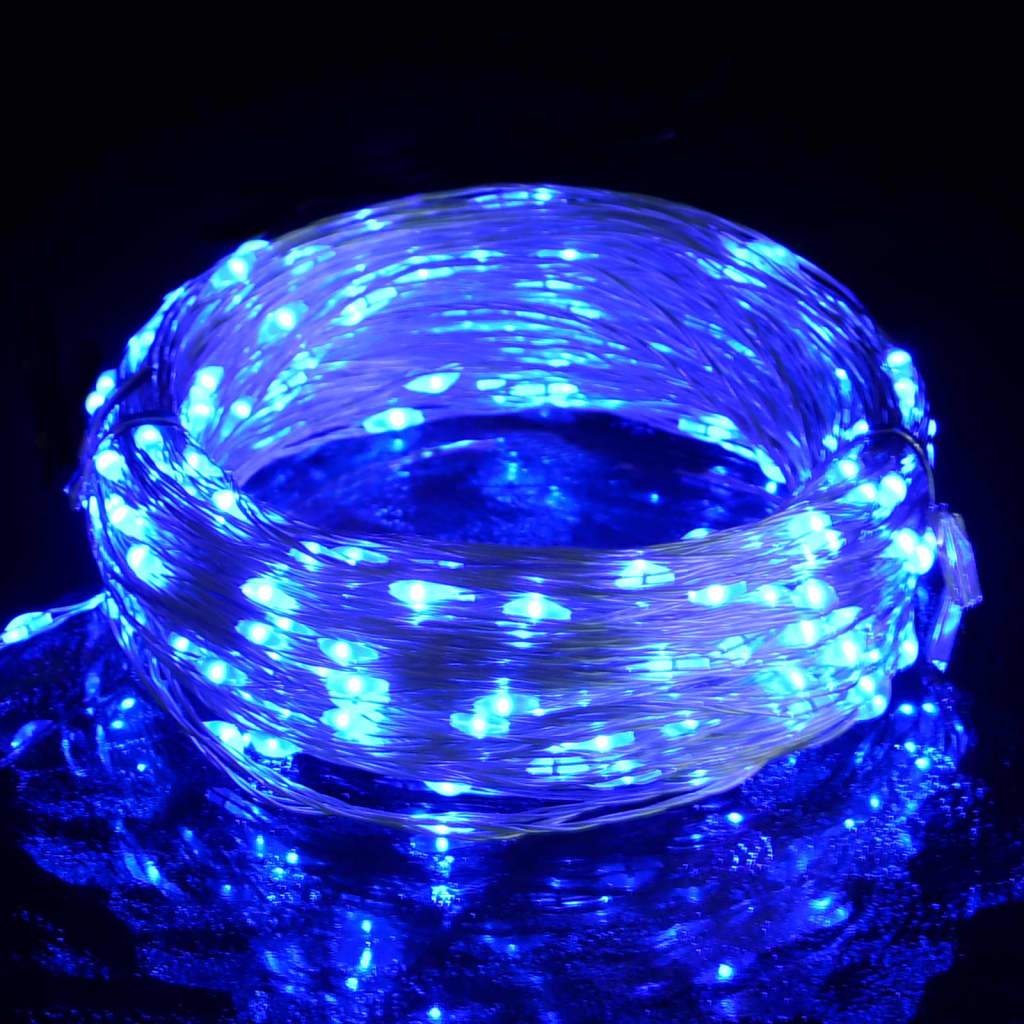 vidaXL LED String PVC Decoration Holiday Party Multi Colors 1181.1"/590.6"-9