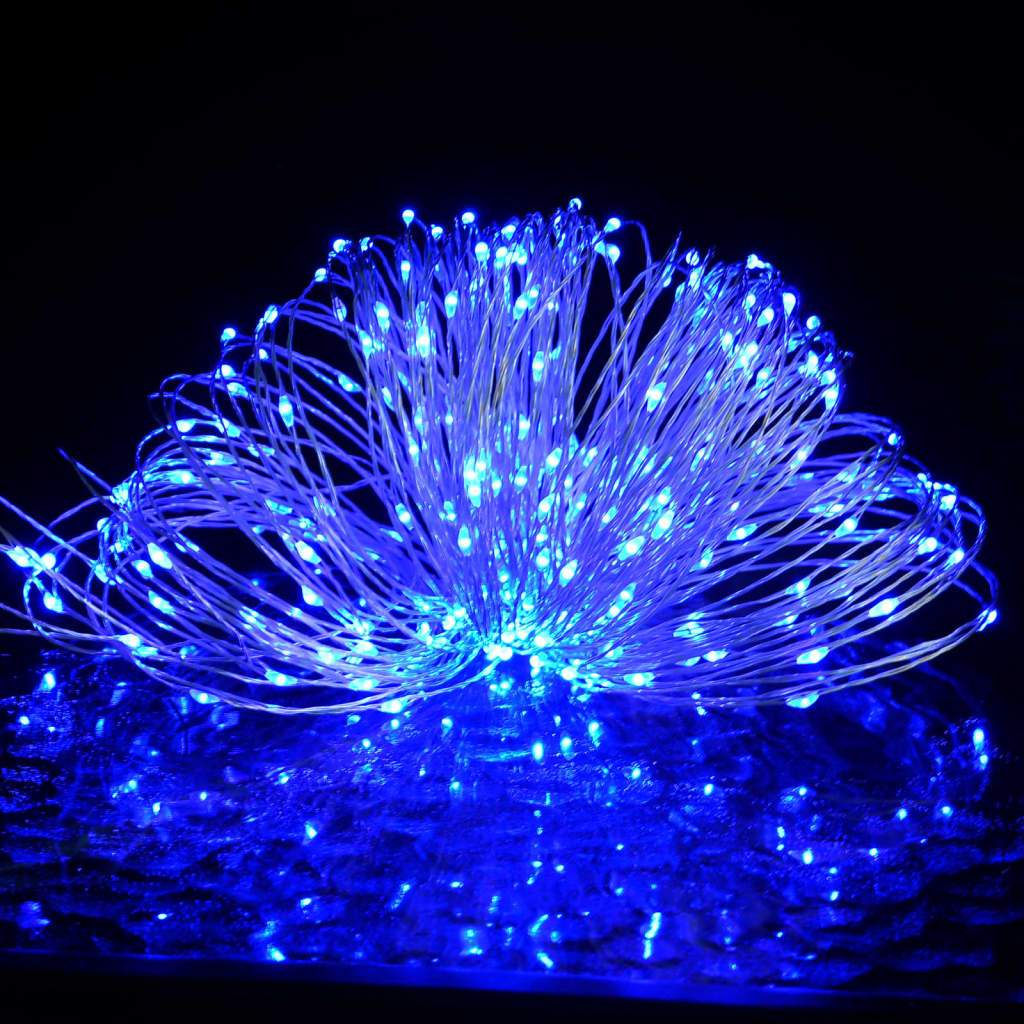 vidaXL LED String PVC Decoration Holiday Party Multi Colors 1181.1"/590.6"-21