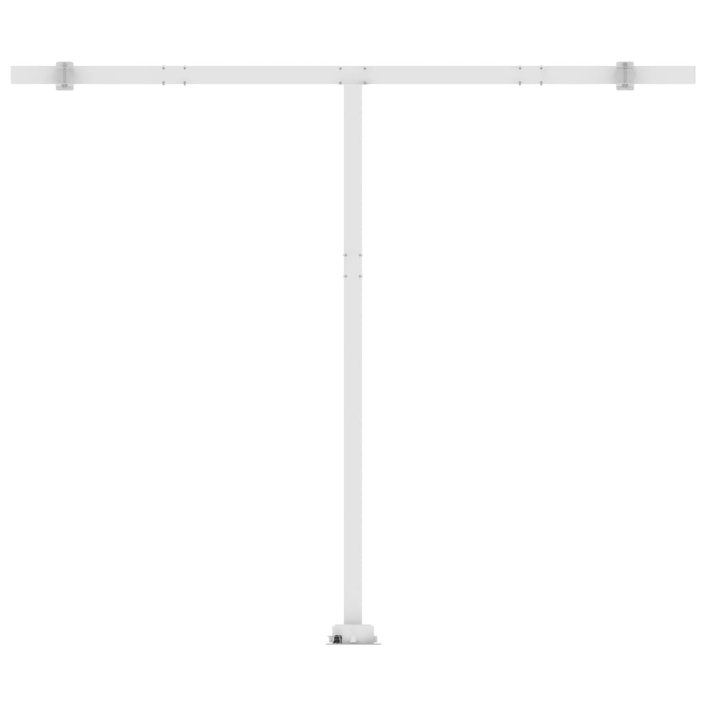 vidaXL Retractable Awning with Hand Crank Handle Sunshade Shelter for Outdoor-3