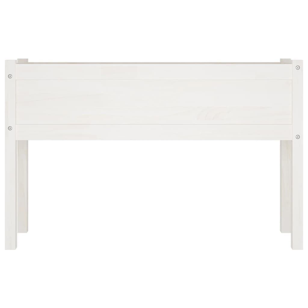 vidaXL Planter Outdoor Raised Garden Bed Flower Box with Legs Solid Wood Pine-7