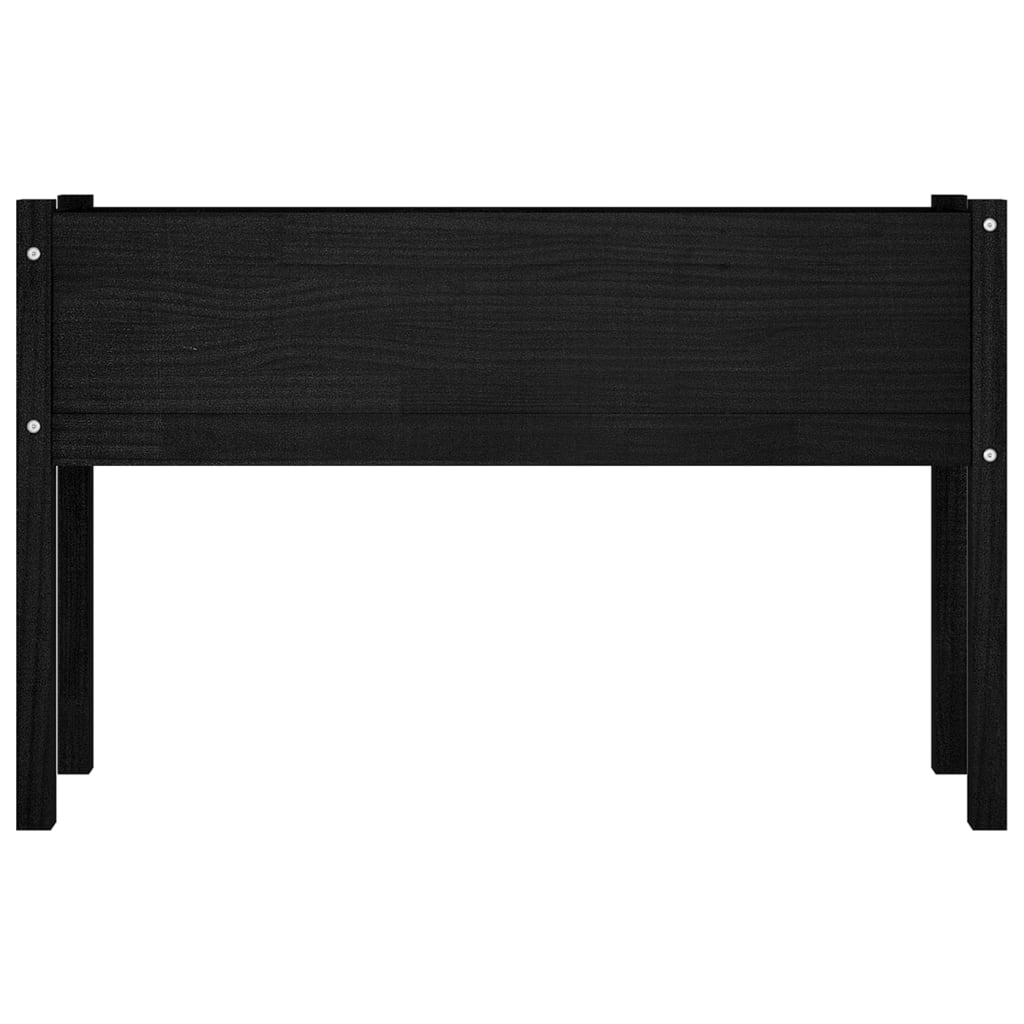 vidaXL Planter Outdoor Raised Garden Bed Flower Box with Legs Solid Wood Pine-23