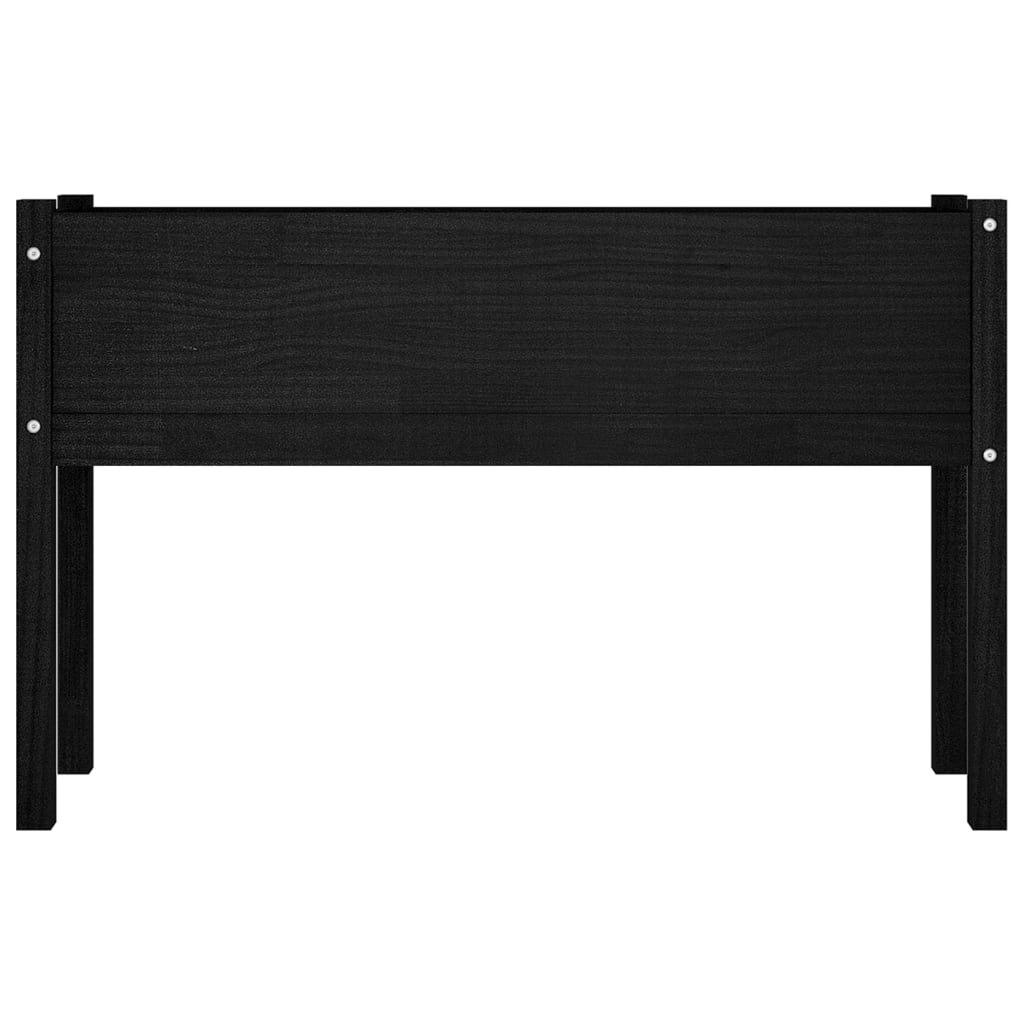 vidaXL Planter Outdoor Raised Garden Bed Flower Box with Legs Solid Wood Pine-1