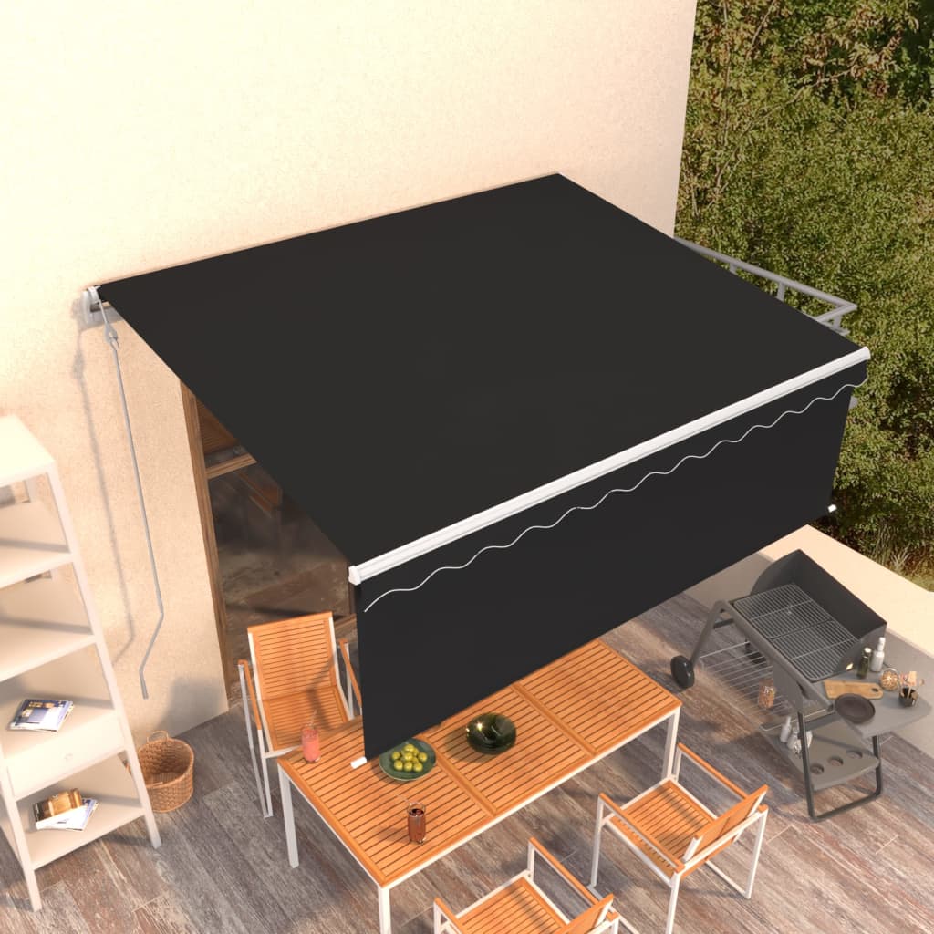 vidaXL Electric Awning Retractable Canopy Sunshade Shelter for Garden Porch-7