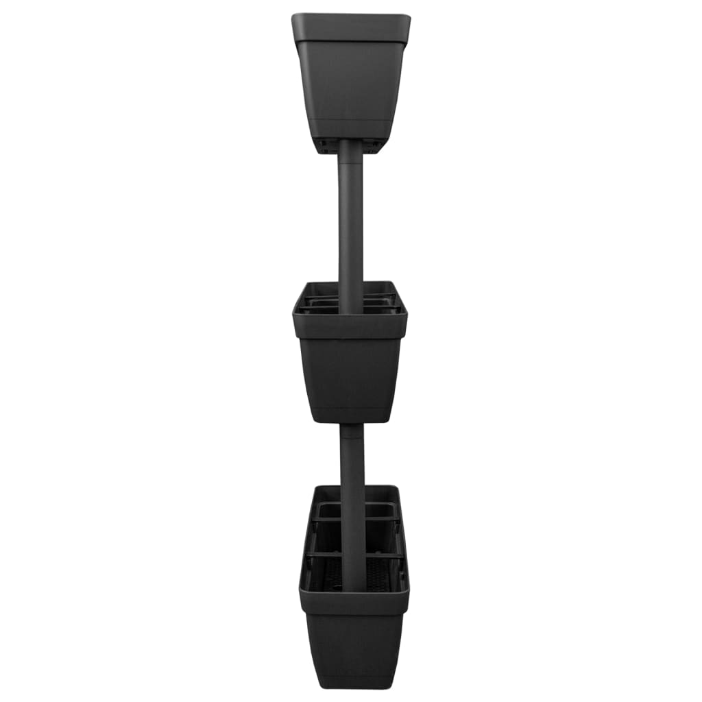 vidaXL Garden Planter 6 pcs 39.4" Anthracite-4