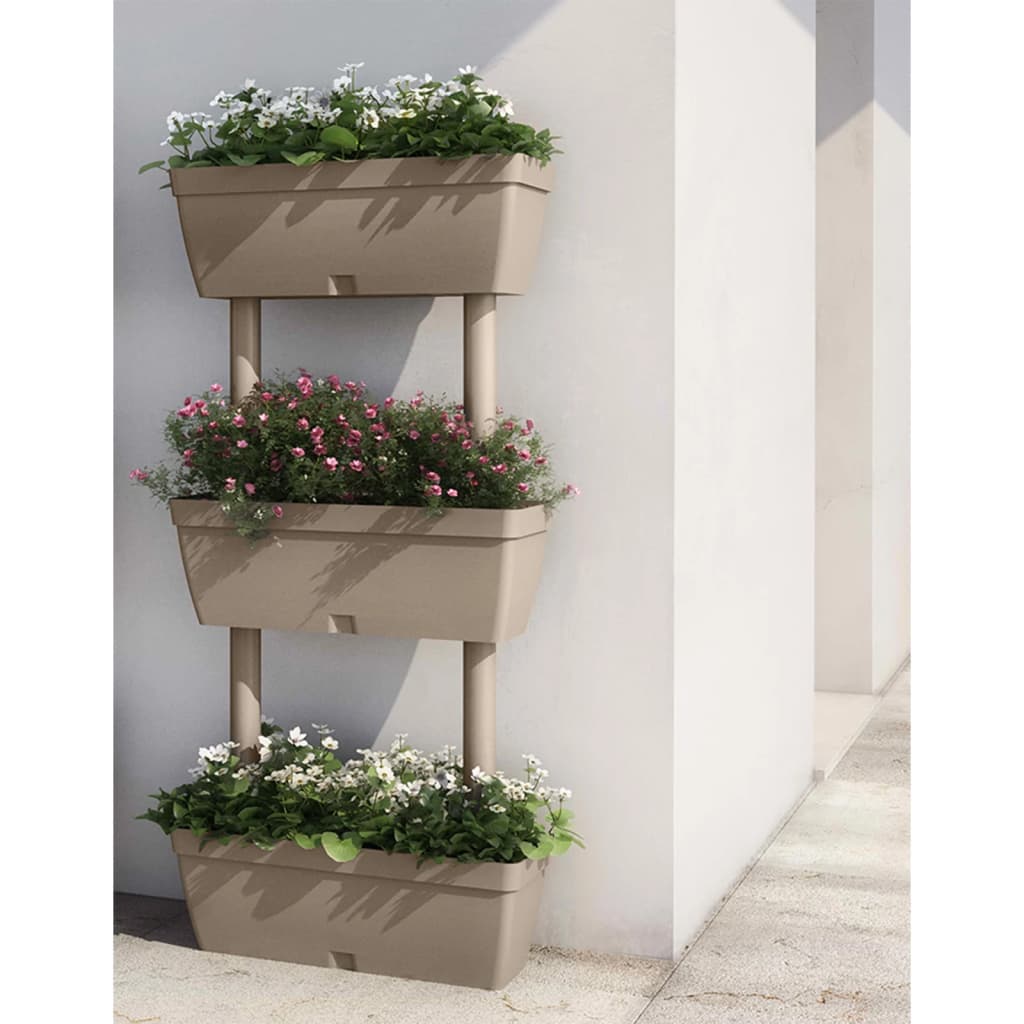 vidaXL Garden Planter 6 pcs 39.4" Anthracite-13
