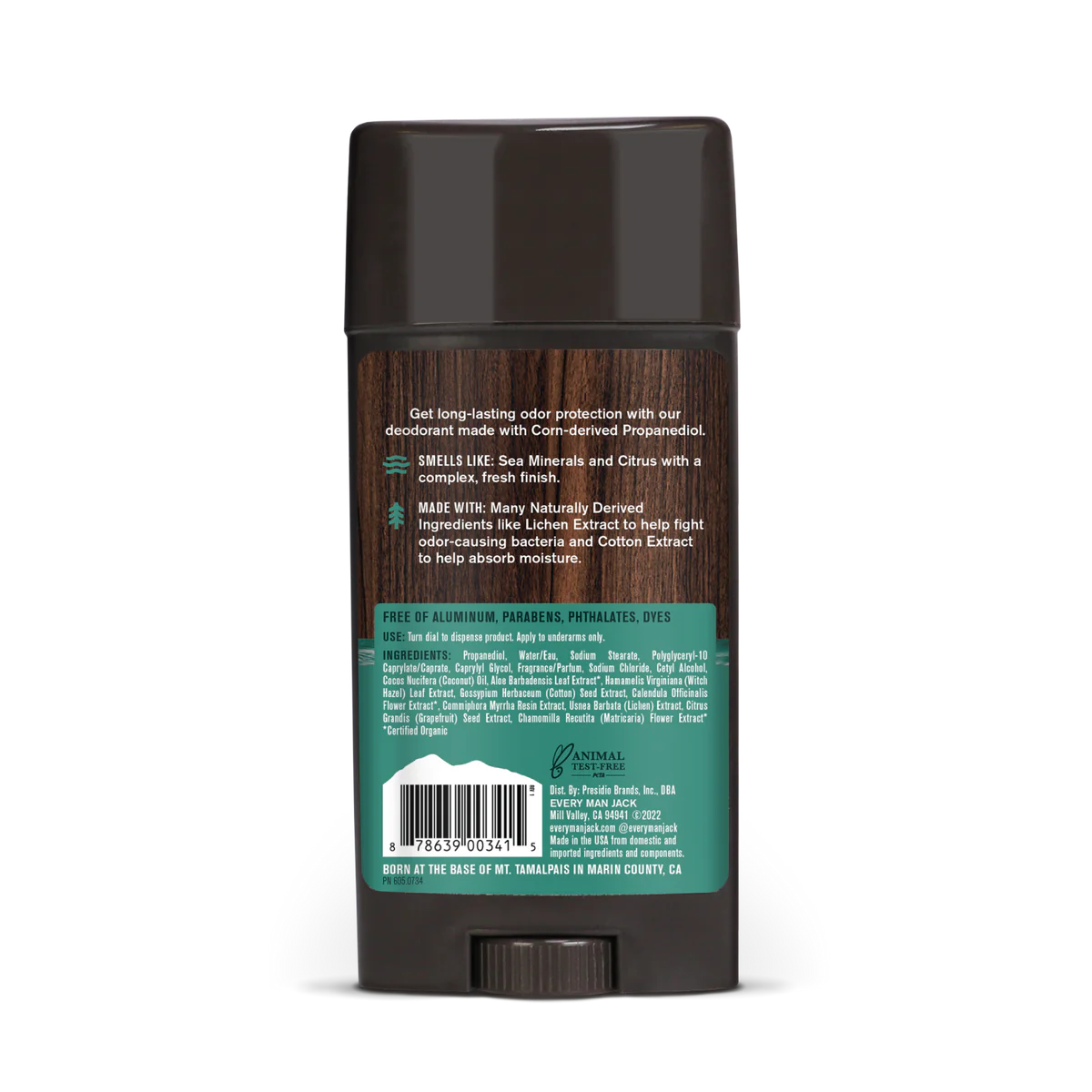 Every Man Jack Aluminum Free Deodorant Sea Salt