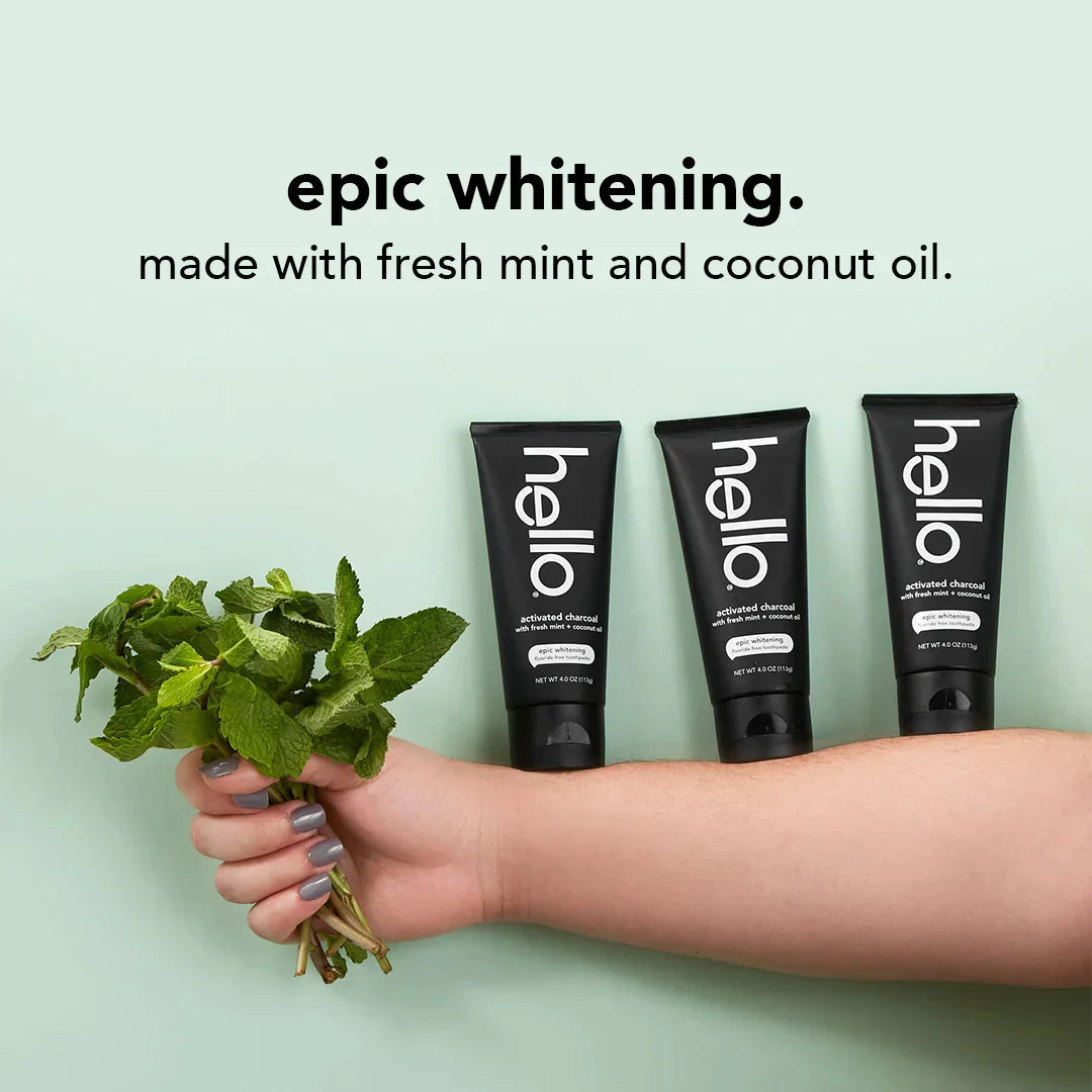 Charcoal Whitening Fluoride Free Toothpaste